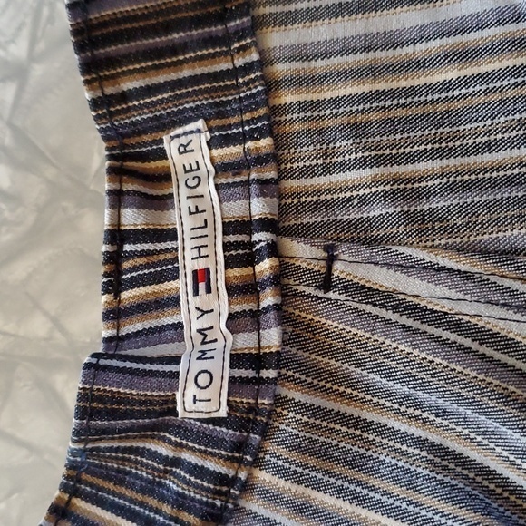 Girls striped jeans by Tommy Hilfiger. - Picture 2 of 8